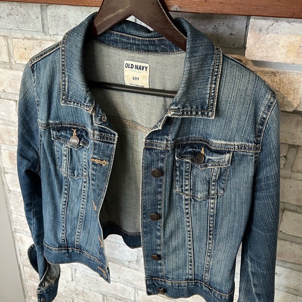 Custom Made Old Navy Denim Jacket‎ - Picture 3 of 7